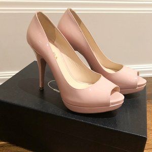 Prada Peep Toe Pumps